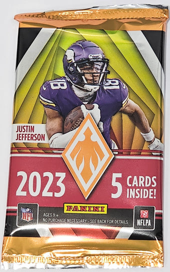 compare product 2023 Panini Phoenix Football Hobby Pack