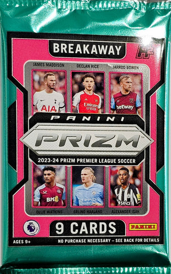 compare product 2023/24 Panini Prizm Premier League EPL Soccer Breakaway Pack