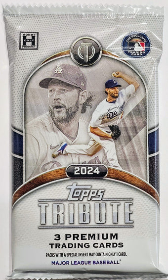 compare product 2024 Topps Tribute Baseball Hobby Pack