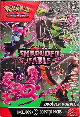 compare product Pokemon Scarlet & Violet: Shrouded Fable 6-Pack Booster Bundle