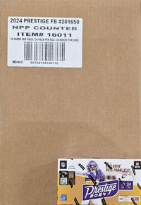 2024 Panini Prestige Football 24-Pack Retail Box