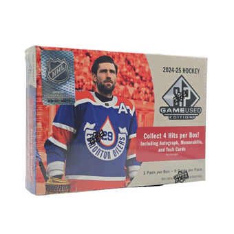 compare product 2024/25 Upper Deck SP Game Used Hockey Hobby Box