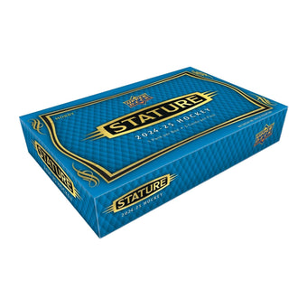 compare product 2024/25 Upper Deck Stature Hockey Hobby Box