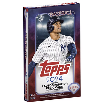 compare product 2024 Topps Series 2 Baseball Hobby 12 Box Case