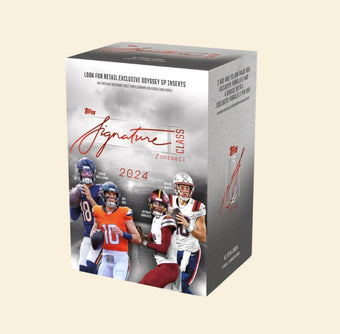 compare product 2024 Topps Signature Class Football Blaster Box