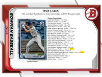 2024 Bowman Baseball Hobby Jumbo Pack