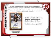 2024 Bowman Baseball Retail Pack
