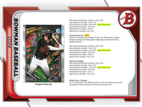 2024 Bowman Baseball Retail Pack