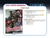 2024 Topps Chrome Baseball Hobby Jumbo Pack