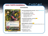 2024 Topps Chrome Baseball Hobby Jumbo Pack