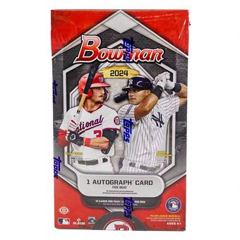 compare product 2024 Bowman Baseball Hobby 12 Box Case