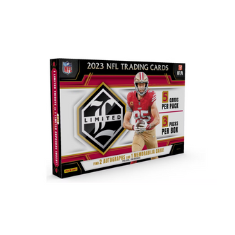 compare product 2023 Panini Limited Football Hobby 14 Box Case