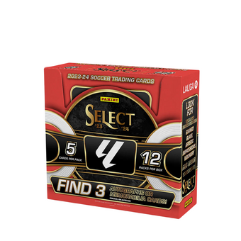 compare product 2023-24 Panini Select La Liga Soccer Hobby 12 Box Case