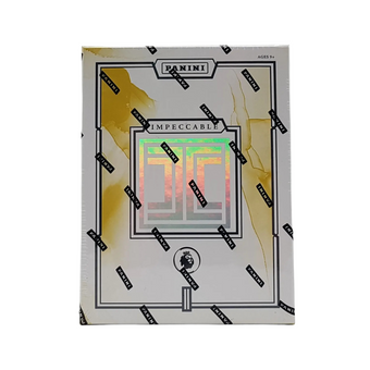 compare product 2022-23 Panini Impeccable Soccer Hobby 3 Box Case