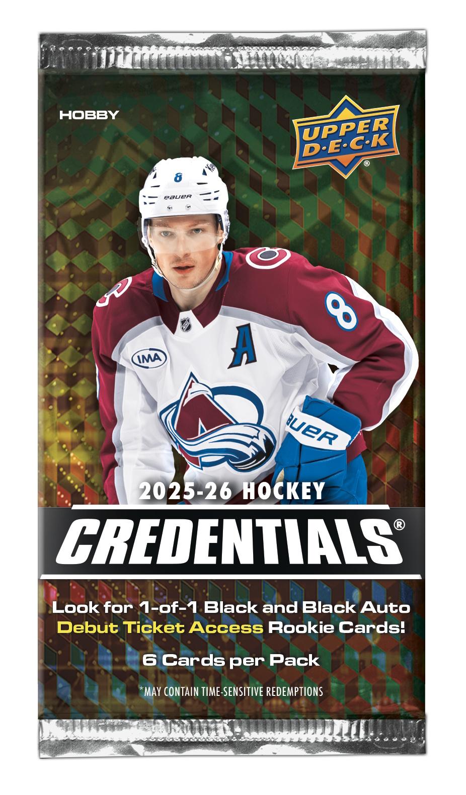 2025/26 Upper Deck Credentials Hockey Hobby