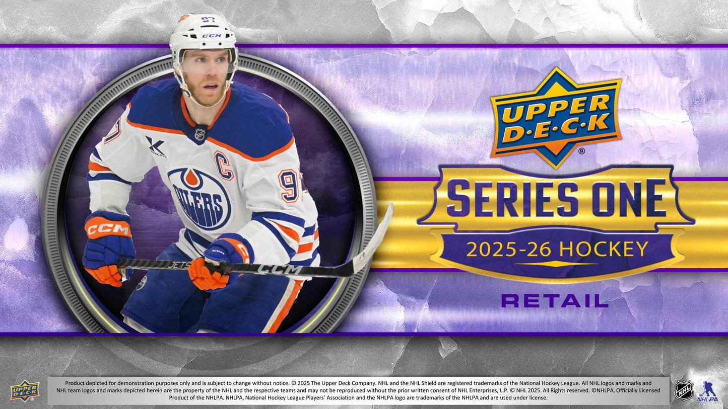 2025/26 Upper Deck Series 1 Hockey Tin (Box)