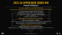 2025/26 Upper Deck Series 1 Hockey Tin (Box)