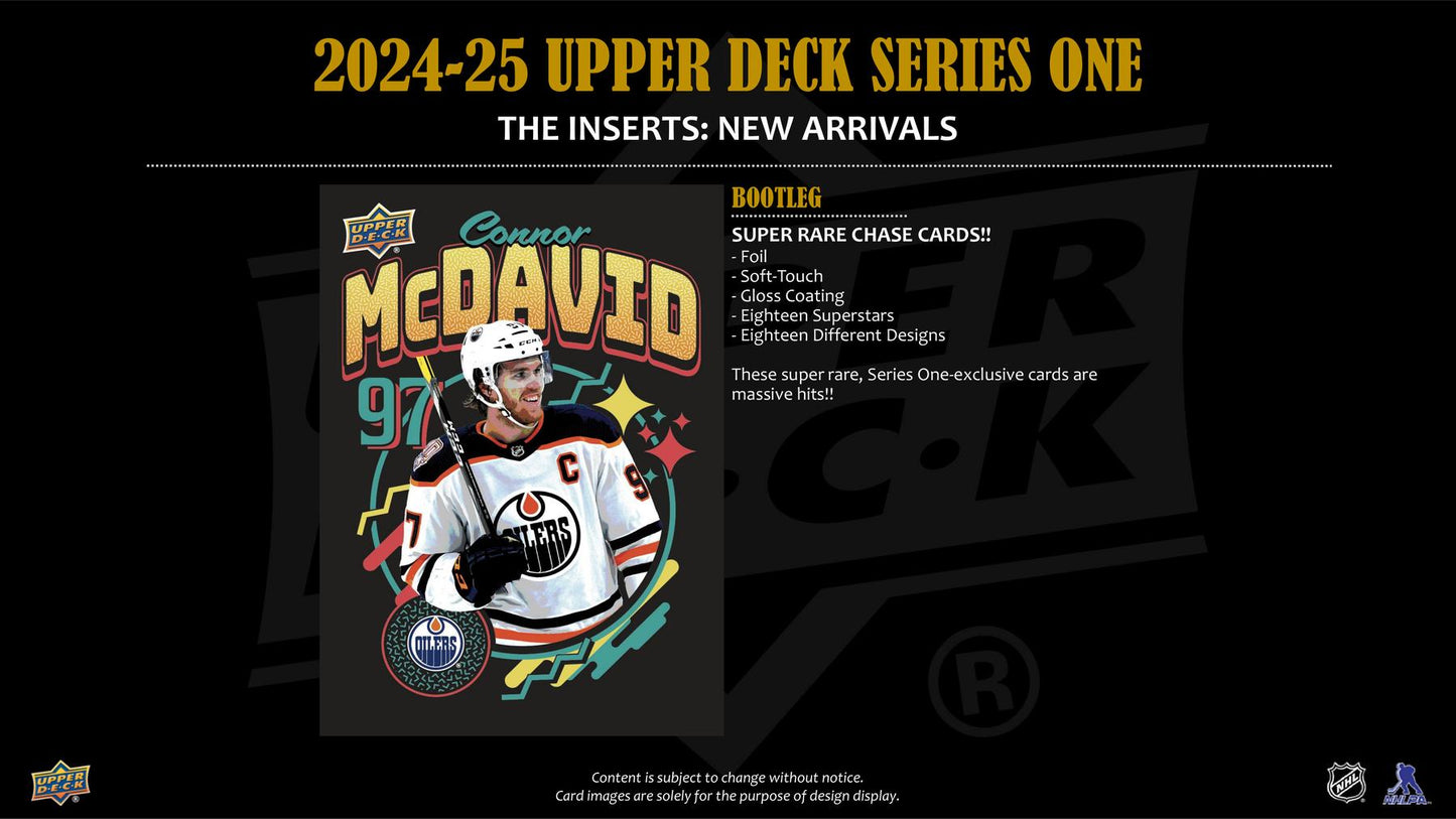 2025/26 Upper Deck Series 1 Hockey Tin (Box)