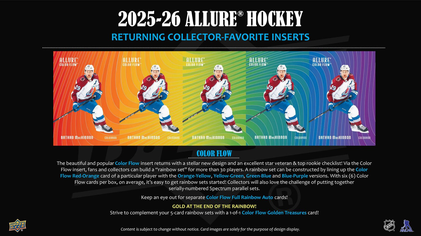 2025/26 Upper Deck Allure Hockey Hobby