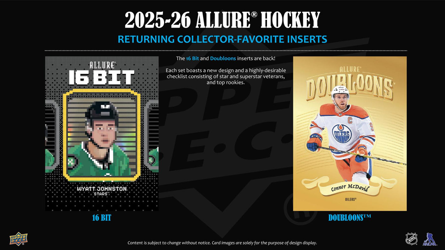 2025/26 Upper Deck Allure Hockey Hobby