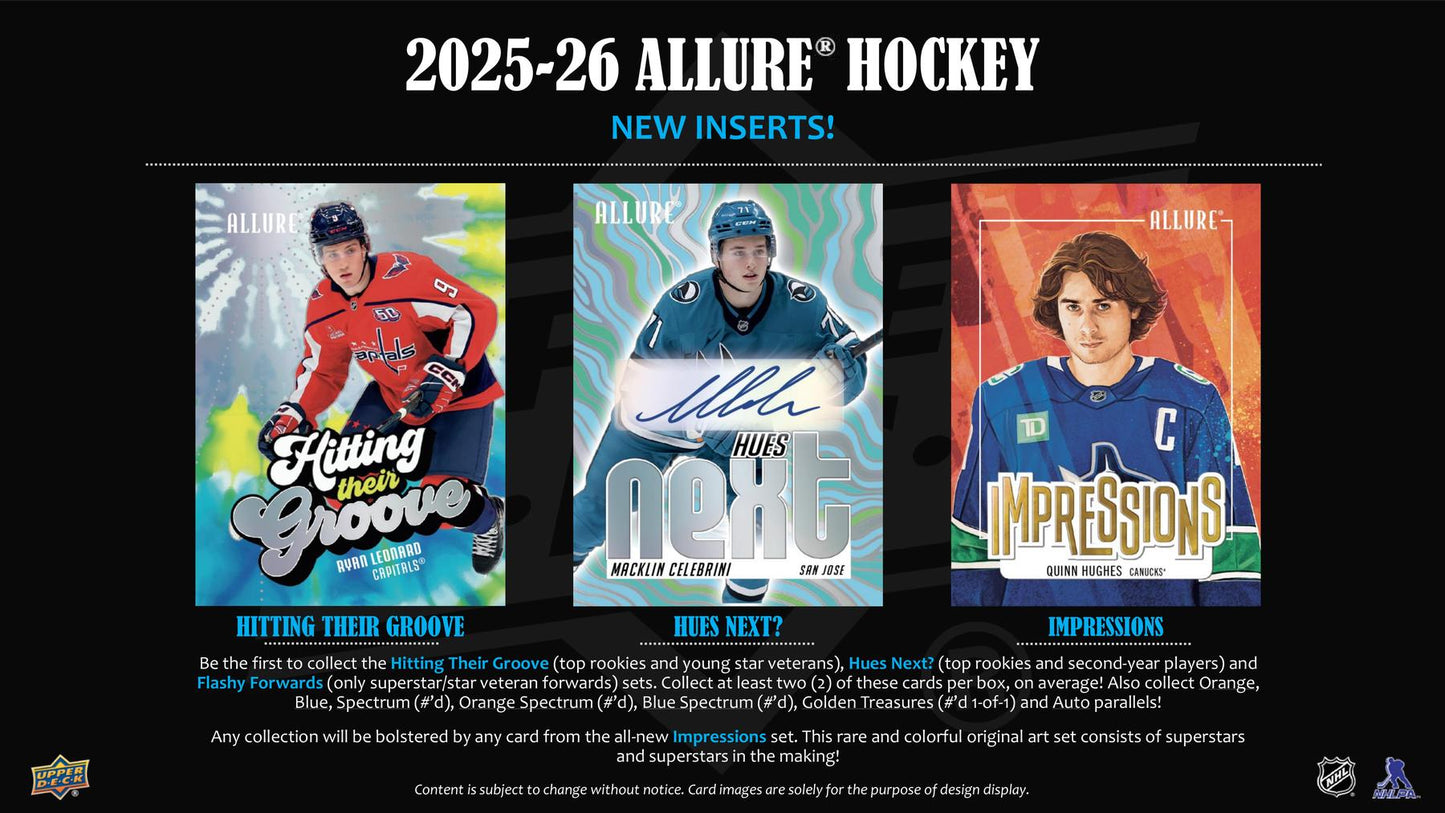 2025/26 Upper Deck Allure Hockey Hobby