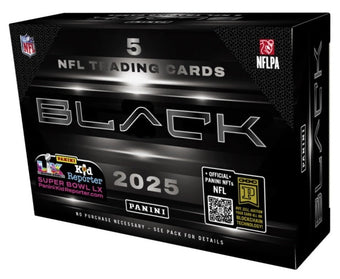 compare product 2025 Panini Black Football Hobby Box