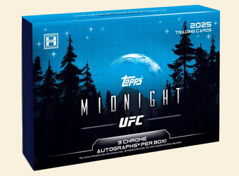 compare product 2025 Topps Midnight UFC Hobby Box