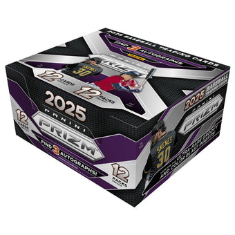 compare product 2025 Panini Prizm Baseball Hobby 12 Box Case