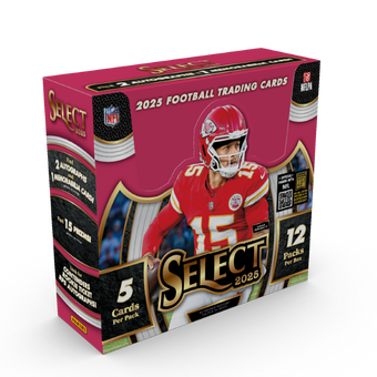 compare product 2025 Panini Select Football Hobby Box