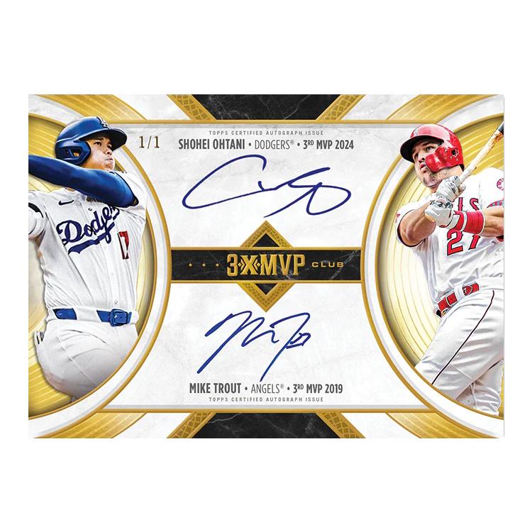 2025 Topps Welcome to the Club: 3X MVP Baseball