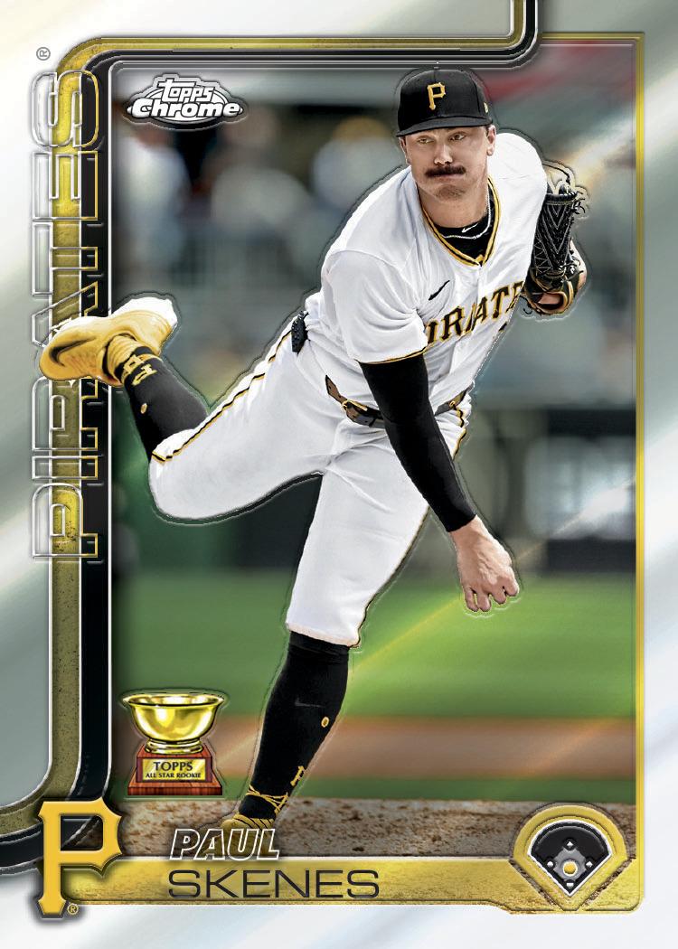 2025 Topps Chrome Baseball Hobby Jumbo Pack