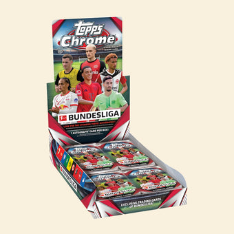 compare product 2024-25 Topps Chrome Bundesliga Soccer Hobby Box