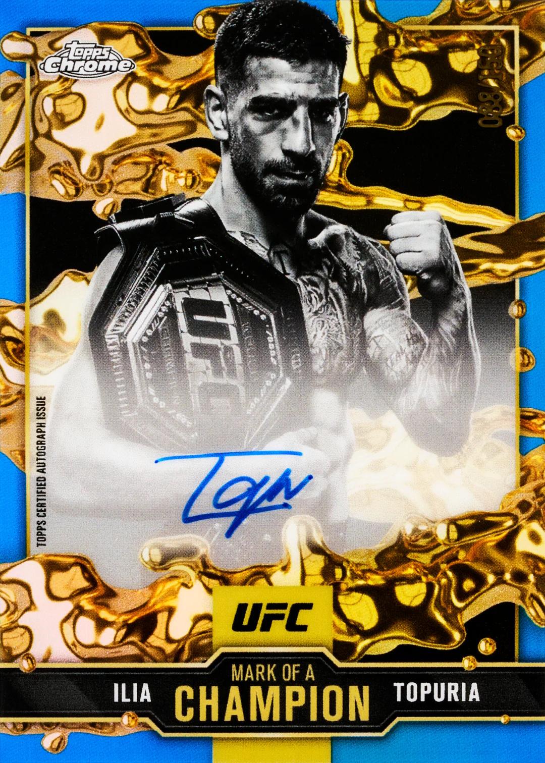 2025 Topps Chrome UFC Mega