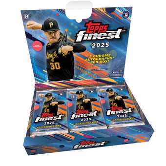 compare product 2025 Topps Finest Baseball Hobby 8 Box Case
