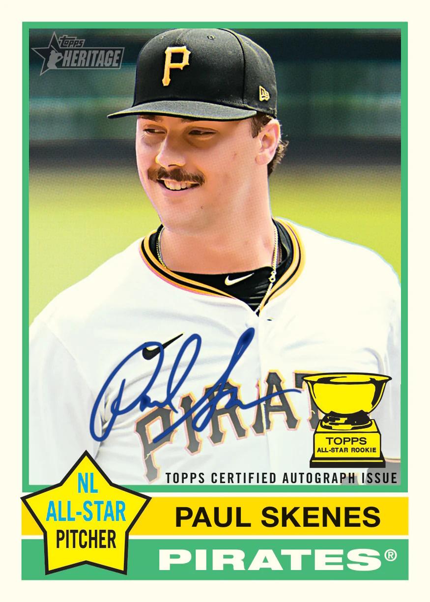2025 Topps Heritage Baseball Hobby Pack
