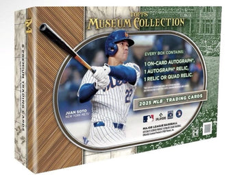 compare product 2025 Topps Museum Collection Baseball Hobby Box