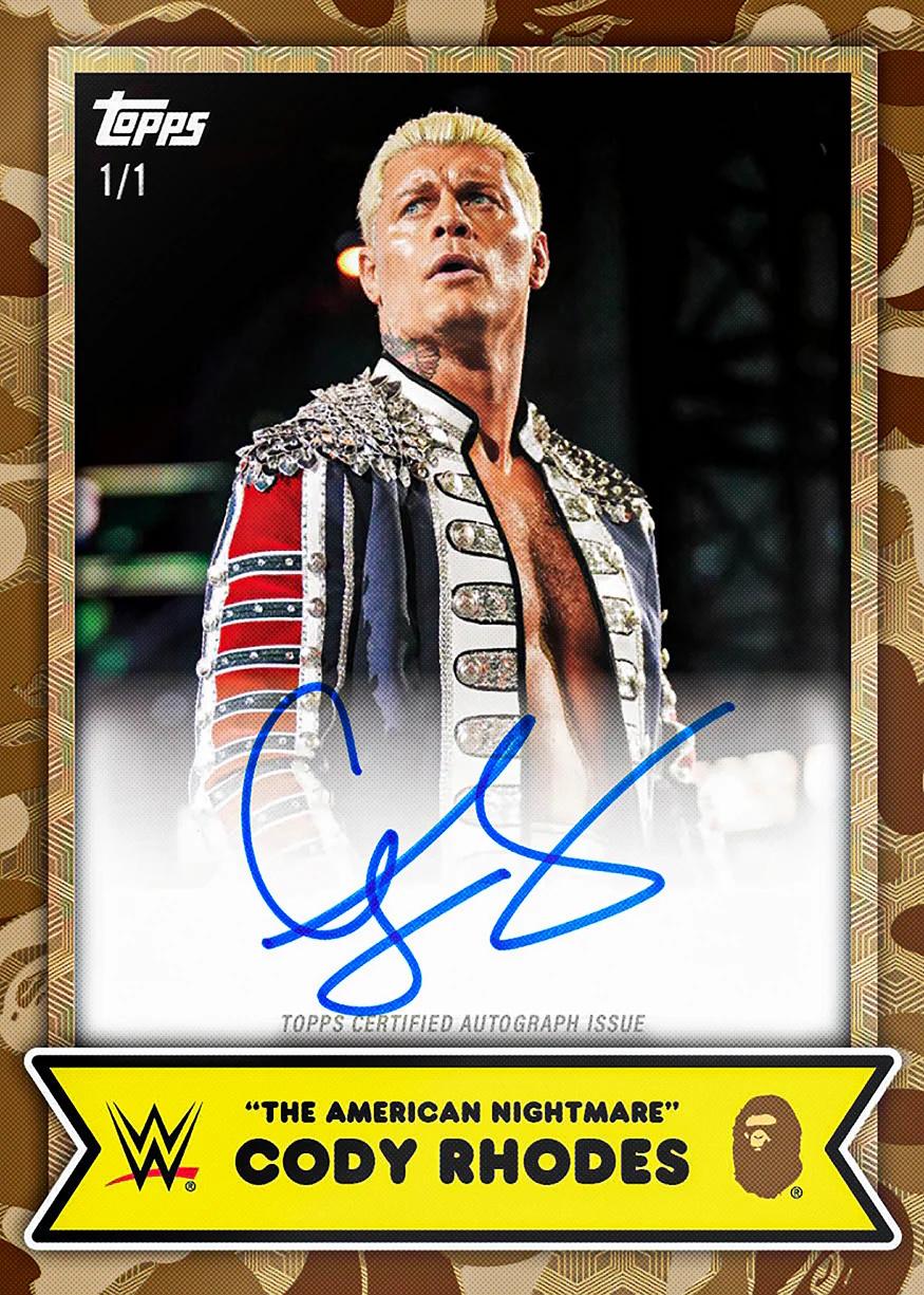 2025 Topps WWE x BAPE Wrestling Box