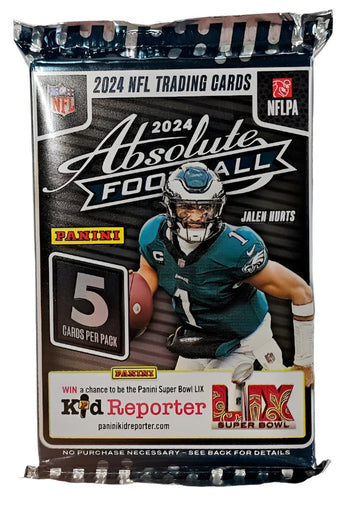 compare product 2024 Panini Absolute Football Hobby Pack