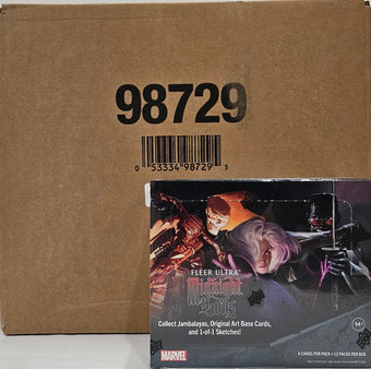 compare product Marvel Fleer Ultra Midnight Sons Trading Cards Hobby Pack (Upper Deck 2023)