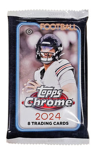 2024 Topps Chrome Football Hobby Pack
