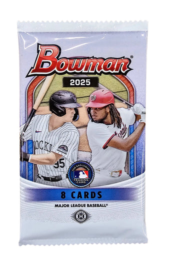 compare product 2025 Bowman Baseball Hobby Pack