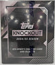 2024/25 Topps UEFA Women's Champions League Soccer Knockout Hobby Box