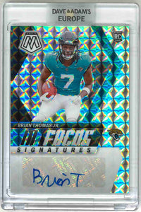 2024 Panini Mosaic Brian Thomas Jr. In Focus Auto Card #IF-BTJ