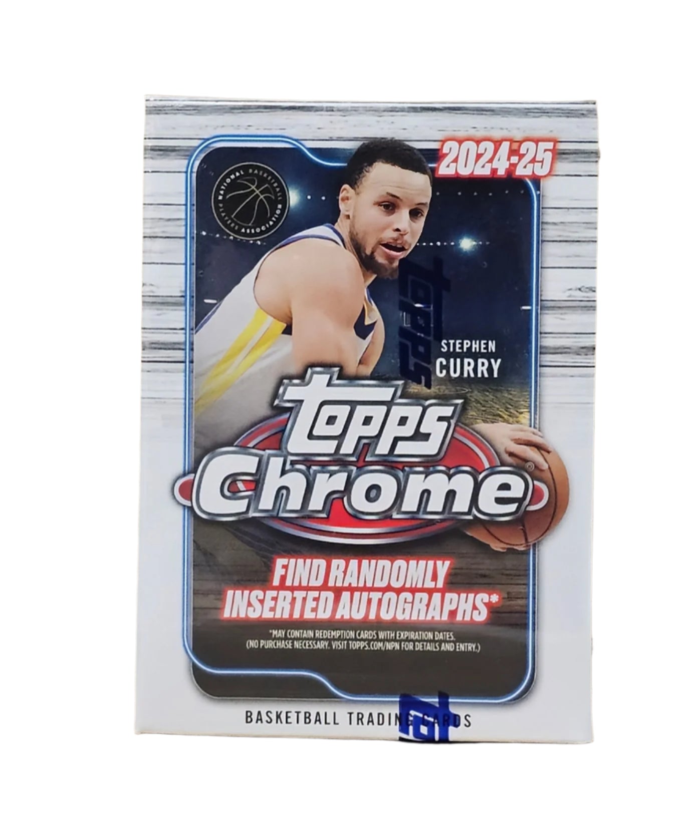 1x FREE - '24/25 Chrome Basketball 8-Pack Blaster Box