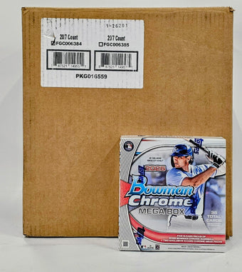 compare product 2025 Bowman Chrome Baseball Mega