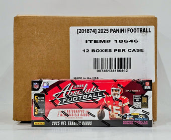 compare product 2025 Panini Absolute Football Hobby