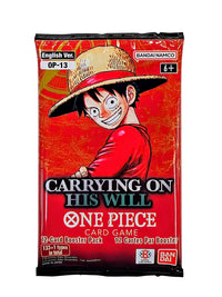 One Piece TCG Carrying On His Will (OP-13) Booster