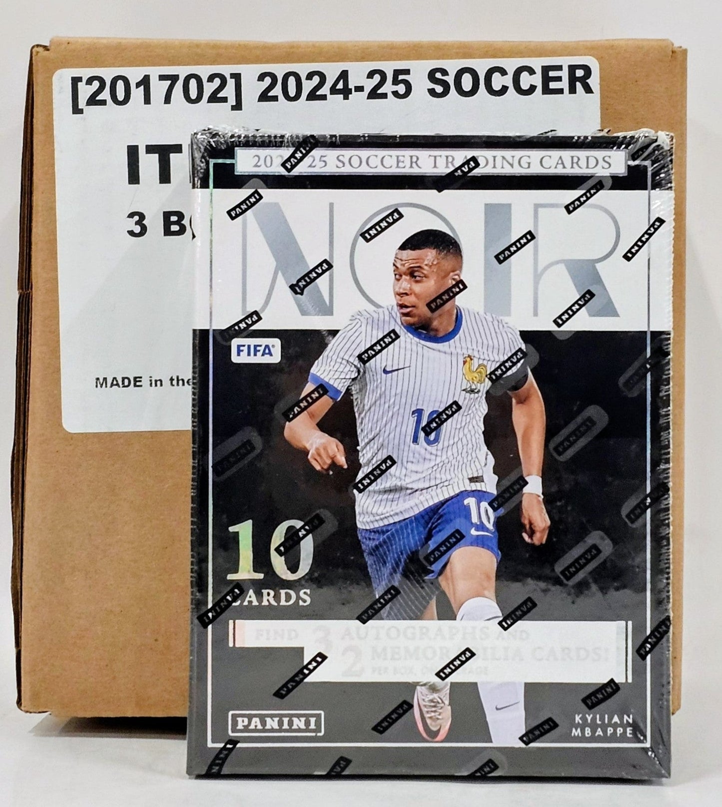2024/25 Panini Noir Soccer Hobby 2024/25 Panini Noir Soccer Hobby Box