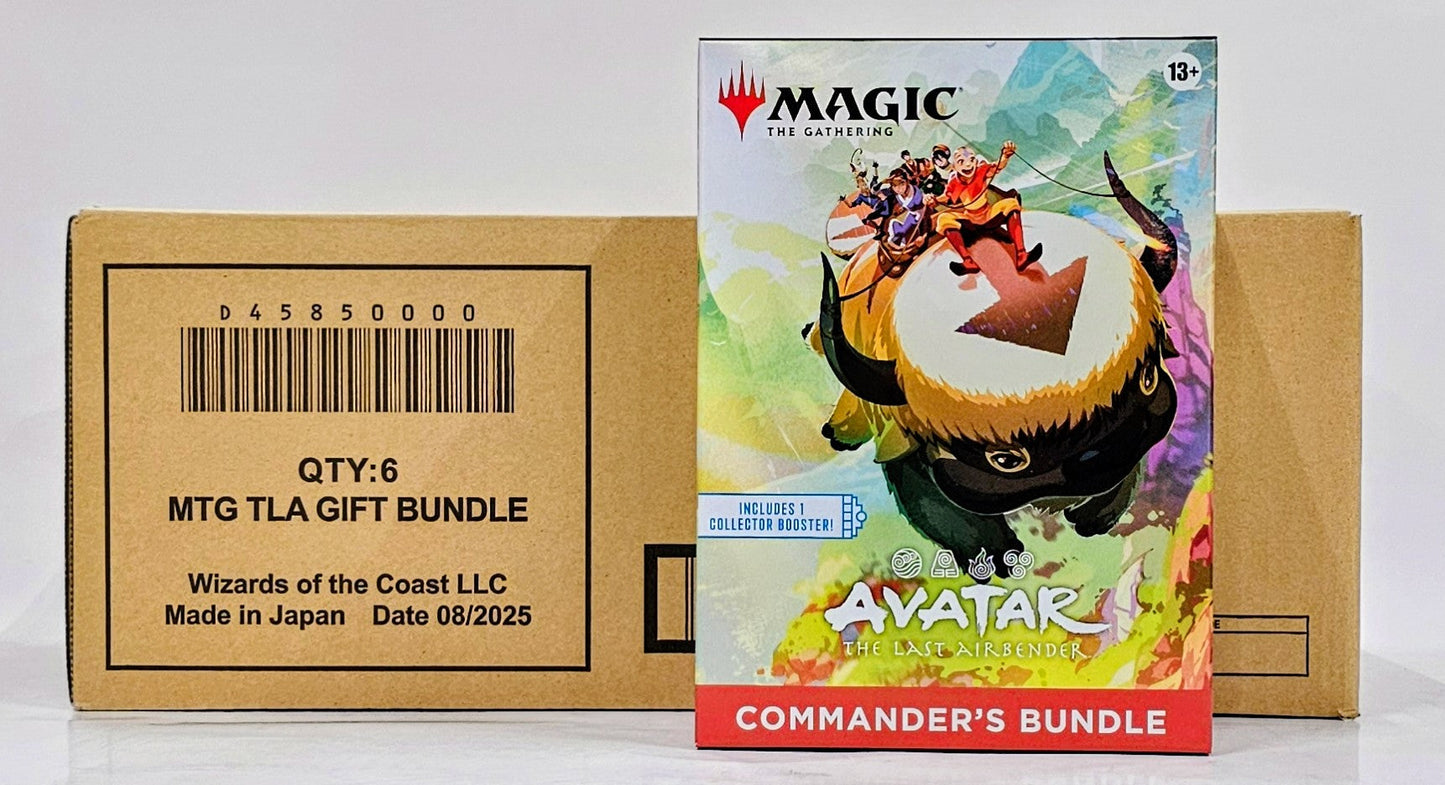 Magic the Gathering Avatar the Last Airbender Commander's Bundle Box