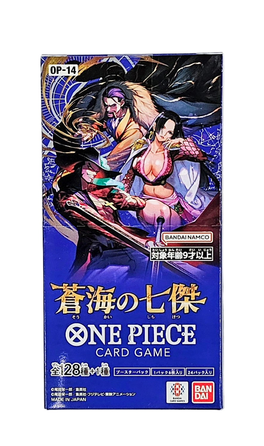 One Piece TCG The Azure Sea's Seven (OP-14) Booster (Japanese)